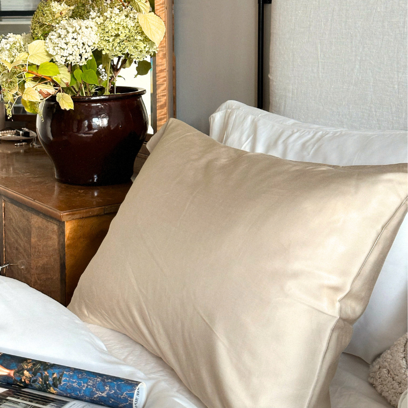Hotellputetrekk beige - Dobbel