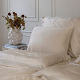 Sandbeige sengesett (Sara Emilie)