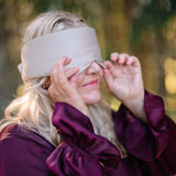 Cure bambus sovemaske - Grå