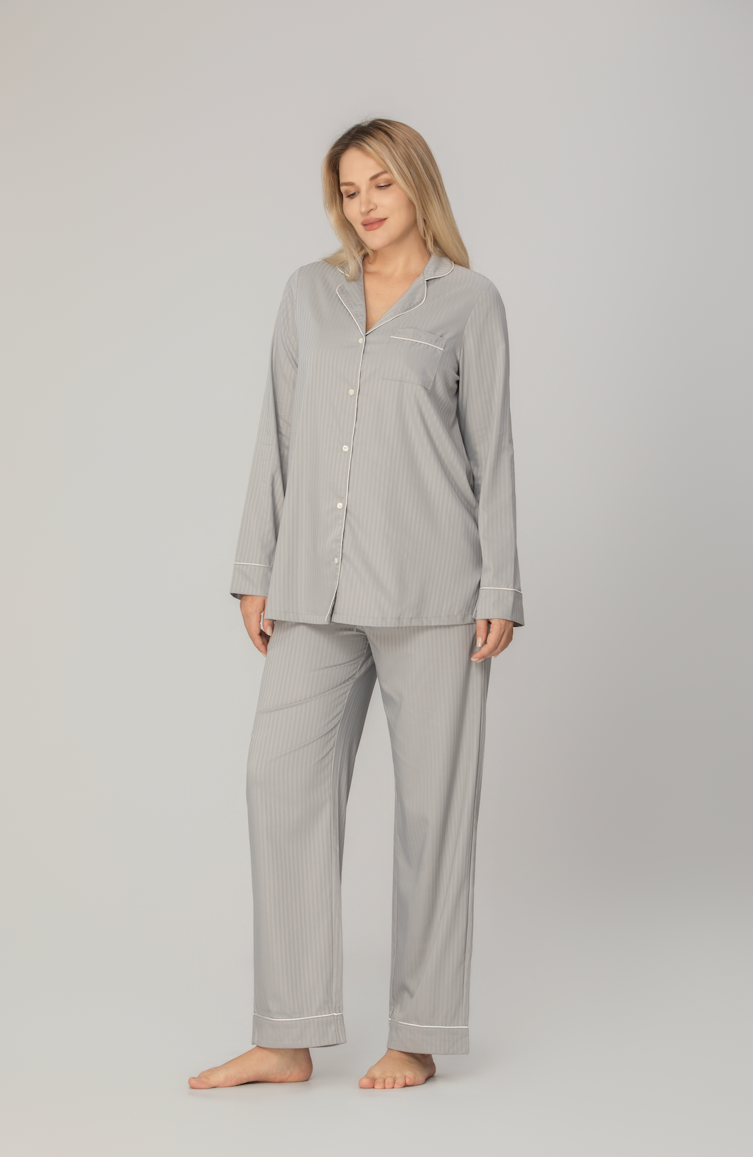 Bosant Sandgrå Comfy Pyjamas