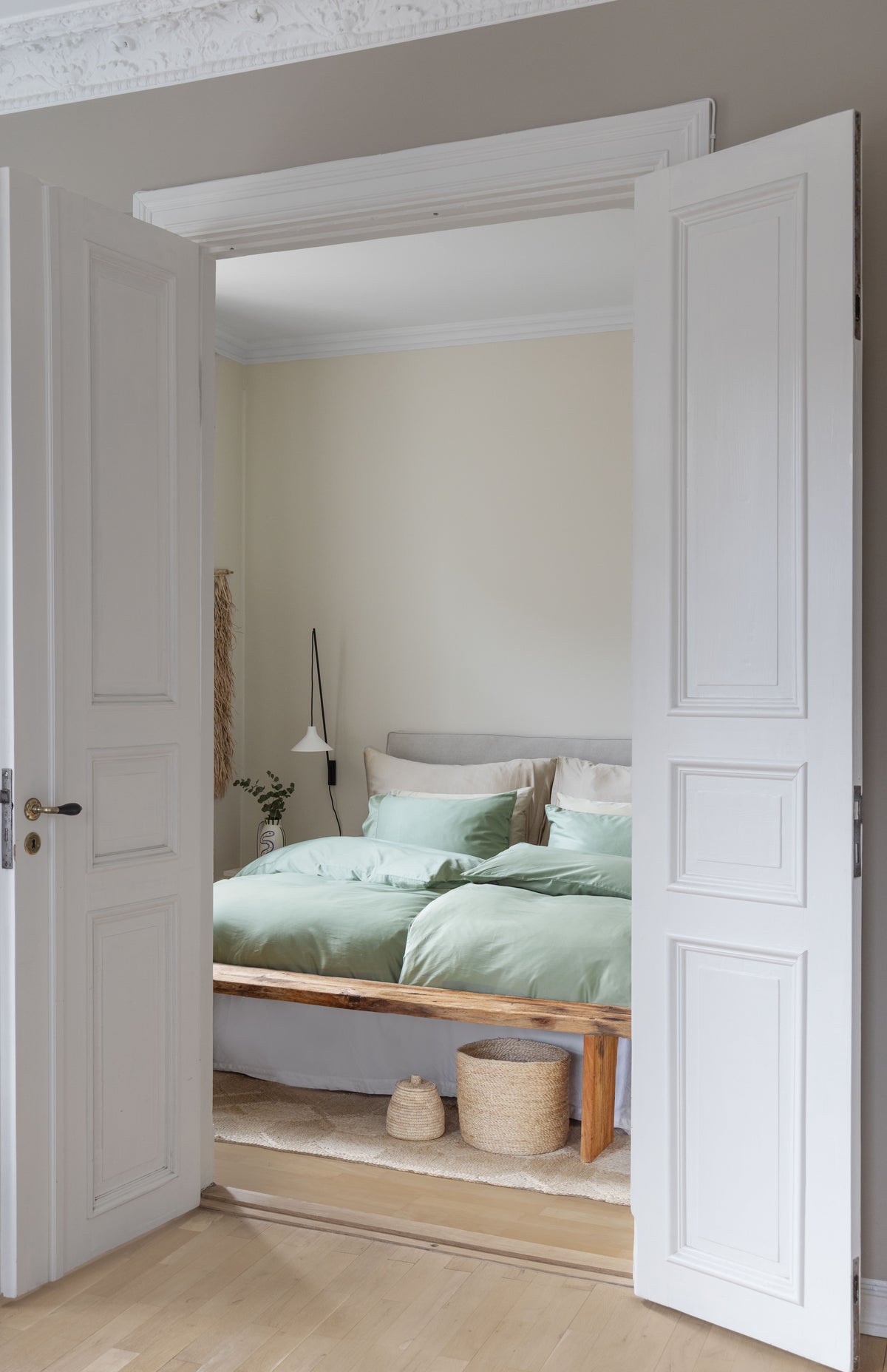 Tencel Blend Sengesett - havgrønn