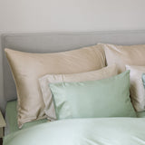 Tencel Blend Sengesett - havgrønn