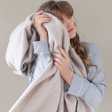 Heim Finullpledd Havre - beige