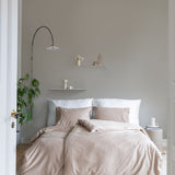 Tencel Blend Sengesett - Sanddynne - lys brun