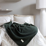 Heim Ullpledd Furu - grønn/beige