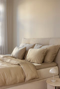 Beige sengesett