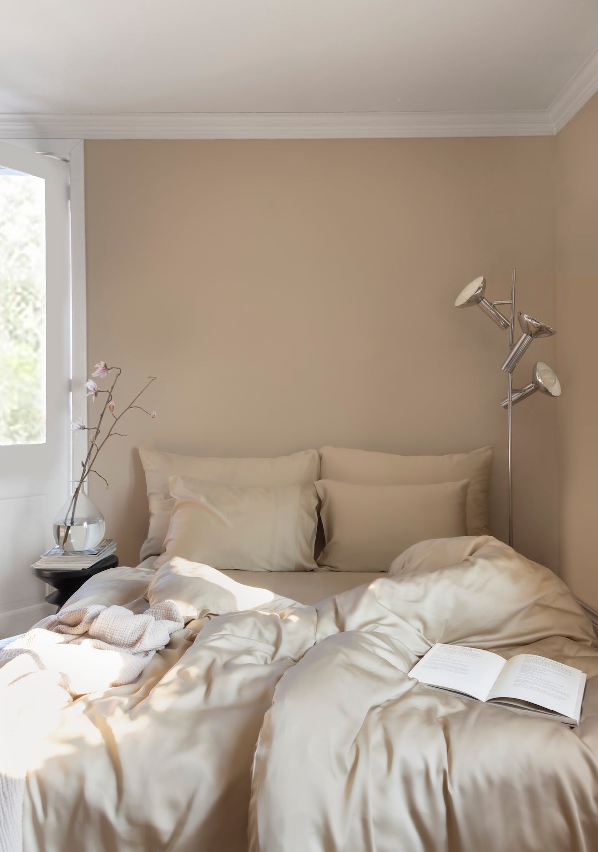 Beige sengesett